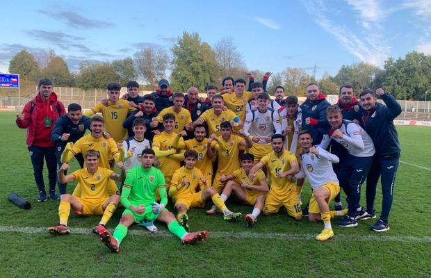 România U19 s-a calificat la Turul de Elită » „Tricolorii” au rezistat 20 de minute în inferioritate numerică și au declanșat sărbătoarea în Cehia