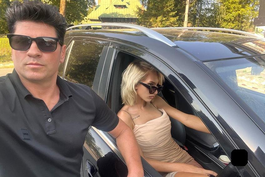 Stelian Ogică alături de iubita lui, Alexandra