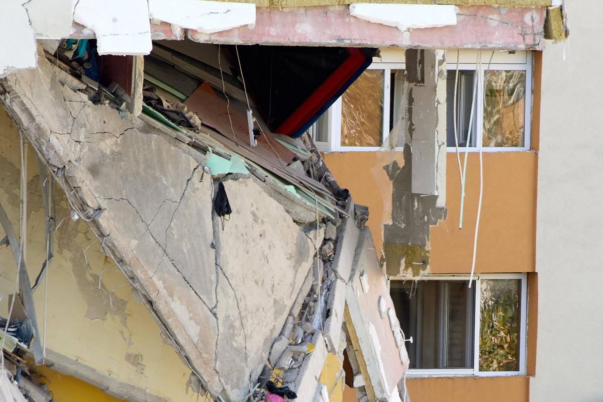 Bloc explodat în cartierul Rahova, foto: Imago