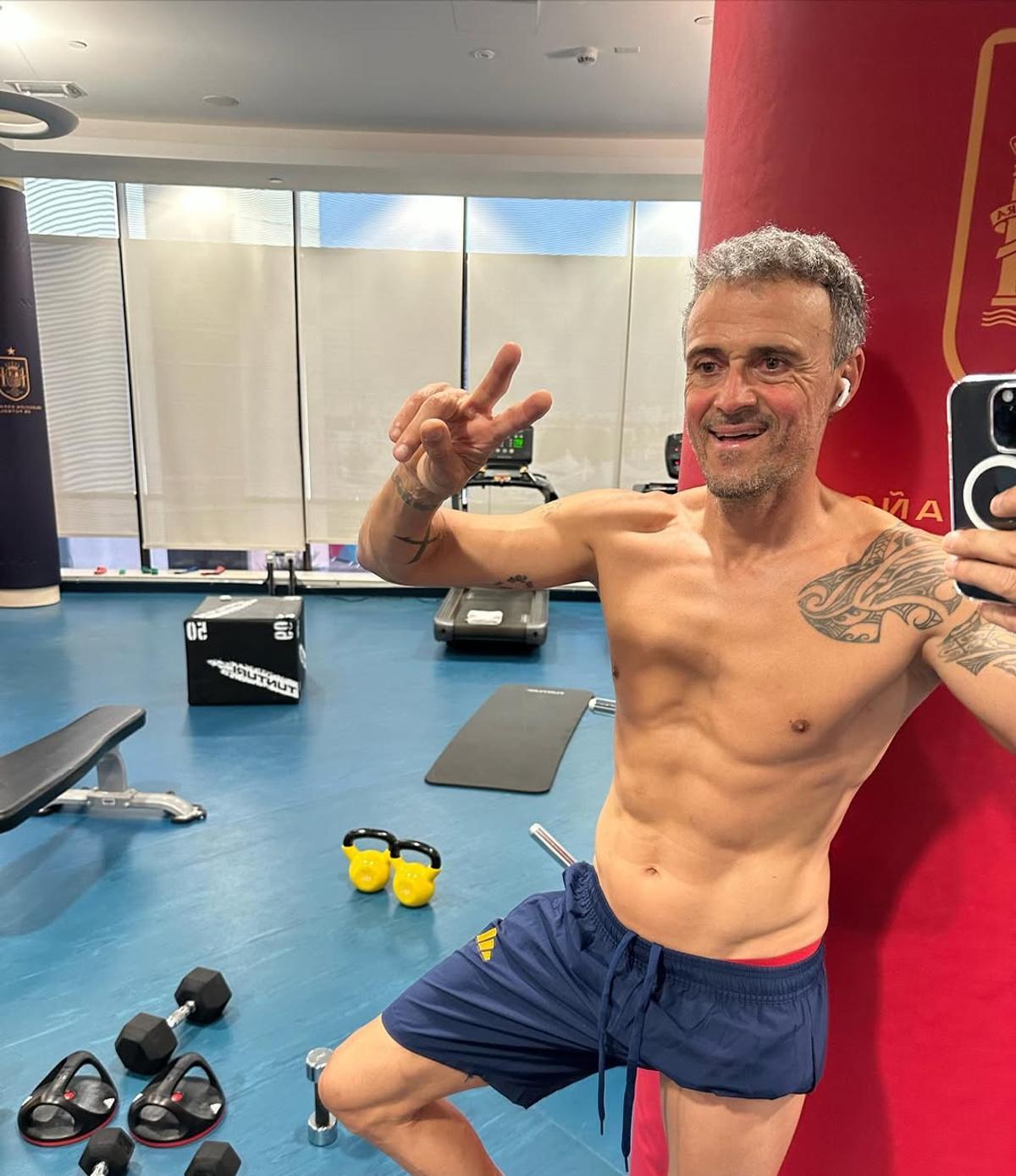 Secretul lui Luis Enrique pentru forma fizică de invidiat » Are un singur viciu: „După meciuri”