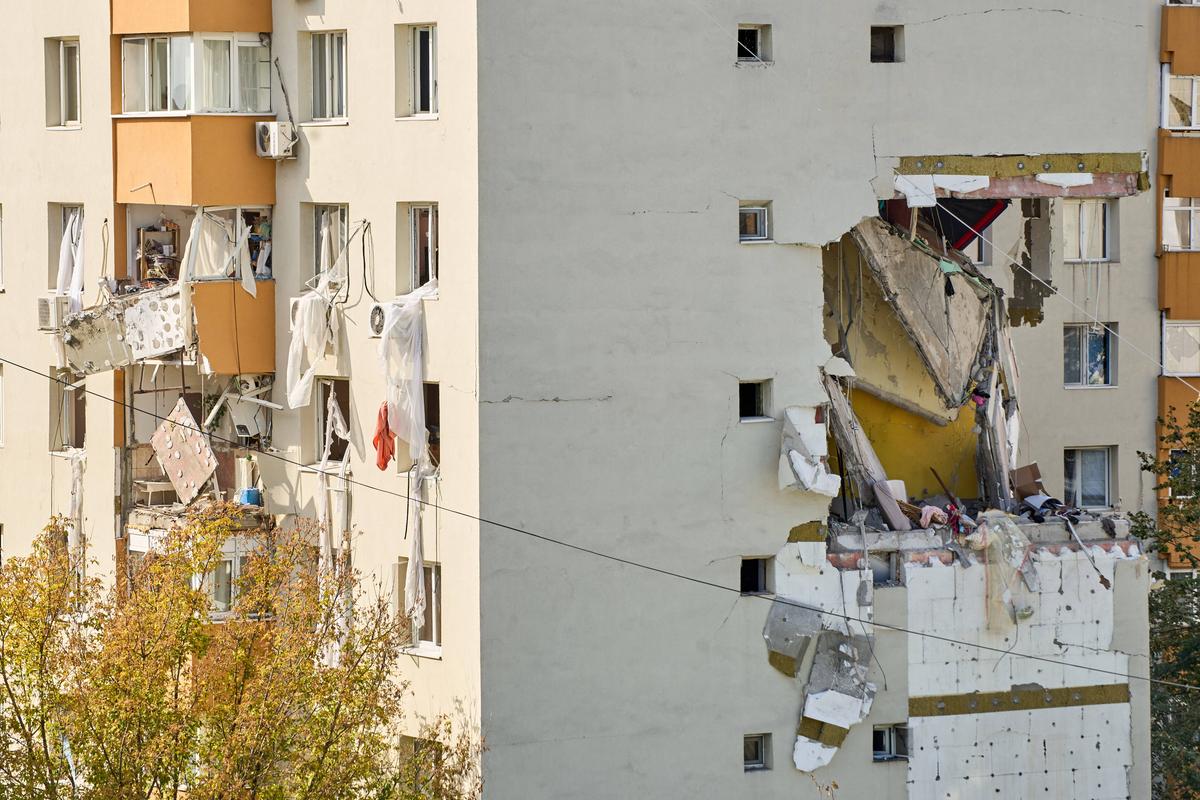 Bloc explodat în cartierul Rahova, foto: Imago