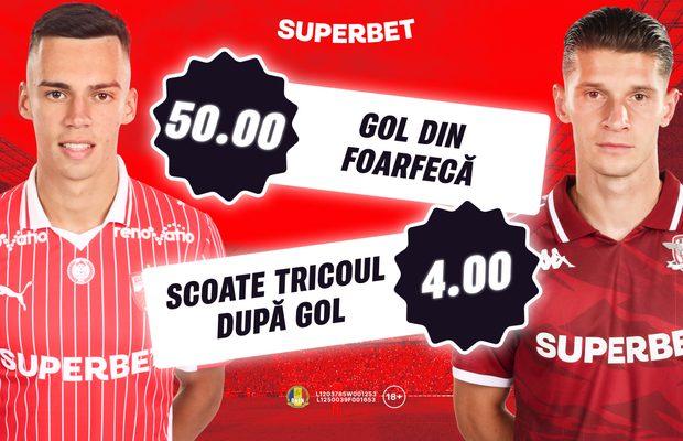 Cote Speciale până la 50.00 pe Dinamo - Rapid!