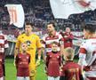 Bogdan Ungureanu, Lars Kramer în Rapid - Corvinul // Foto: Ionuț Iordache