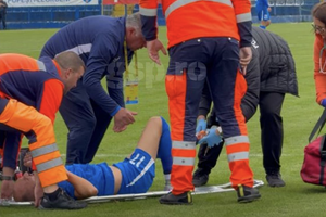 Imagini de neprivit de pe patul de spital: „Cea mai gravă accidentare” » Acuzații grave: „I-a rupt piciorul și la final râdea”