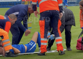 Imagini de neprivit de pe patul de spital: „Cea mai gravă accidentare” » Acuzații grave: „I-a rupt piciorul și la final râdea”