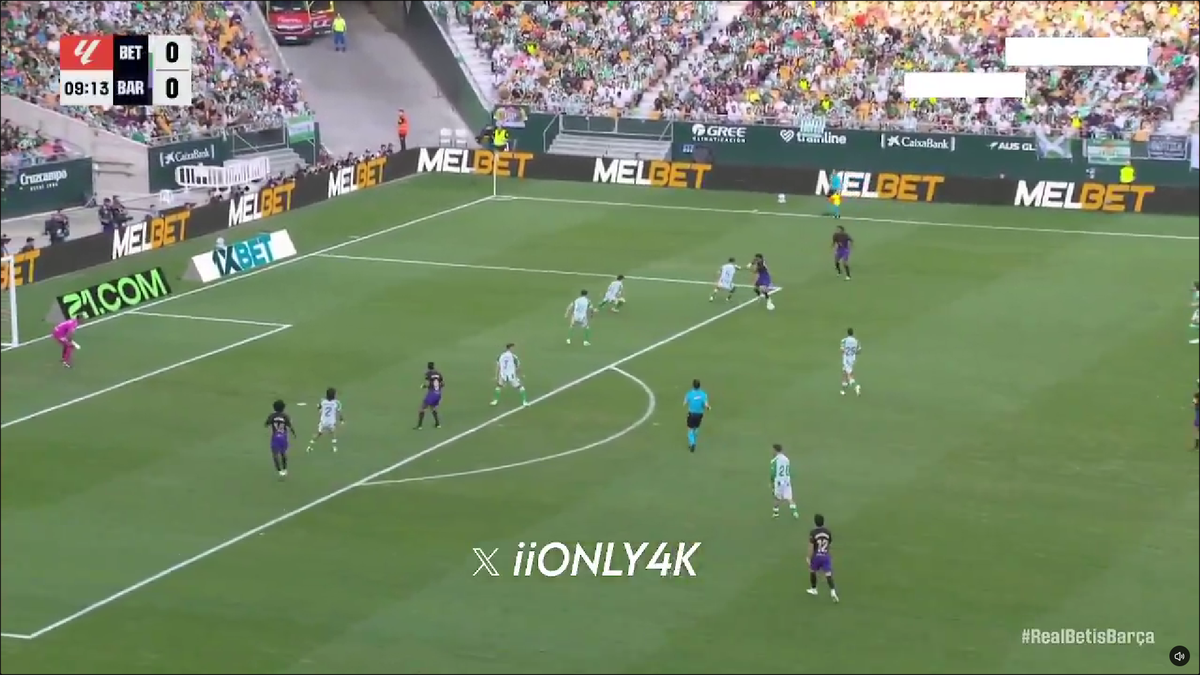 Yamal reușește un nou gol incredibil în Betis - Barcelona, apoi provoacă o eliminare