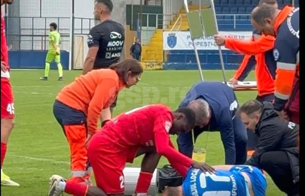 Ce a scris CS Afumați, în timp ce căpitanul Robicek era pe masa de operație, după accidentarea teribilă de sâmbătă