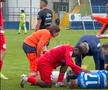 Constantin Robicek, în agonie, primește primele îngirijiri. Arbitrul s-a întors cu spatele