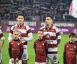 Alex Dobre, Filip Stojilkovic în Rapid - Corvinul // Foto: Ionuț Iordache