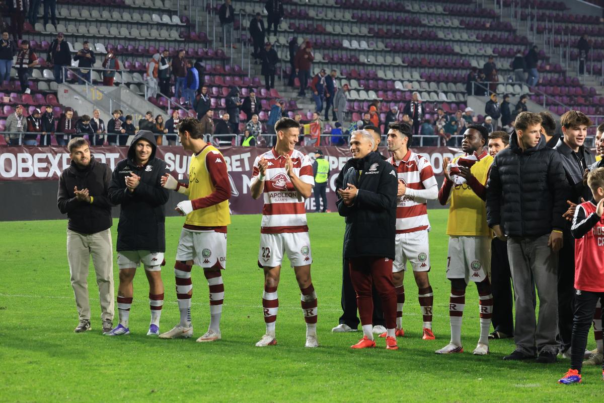 Florin Maxim, după Rapid - Corvinul: „Am un fotbalist de națională în echipă”