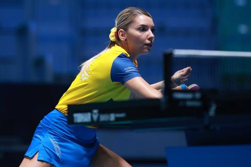 Bernadette Szocs, învinsă în sferturile de finală ale competiției de simplu de la Campionatele Europene/Foto: Imago Images