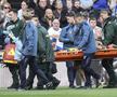 Panică în Premier League » „Dibu” Martinez a primit îngrijiri medicale timp de 10 minute și a fost transportat la spital