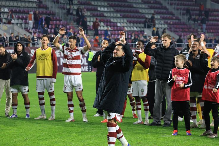 Imagini de la finalul meciului Rapid - Corvinul 2-0 / Foto: Ionuț Iordache GSP