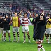 Imagini de la finalul meciului Rapid - Corvinul 2-0 / Foto: Ionuț Iordache GSP