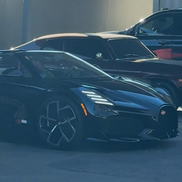 Bugatti W16 Mistral, mașina de 5 milioane de dolari a lui Luka Doncic  // foto: captură X @Lakers