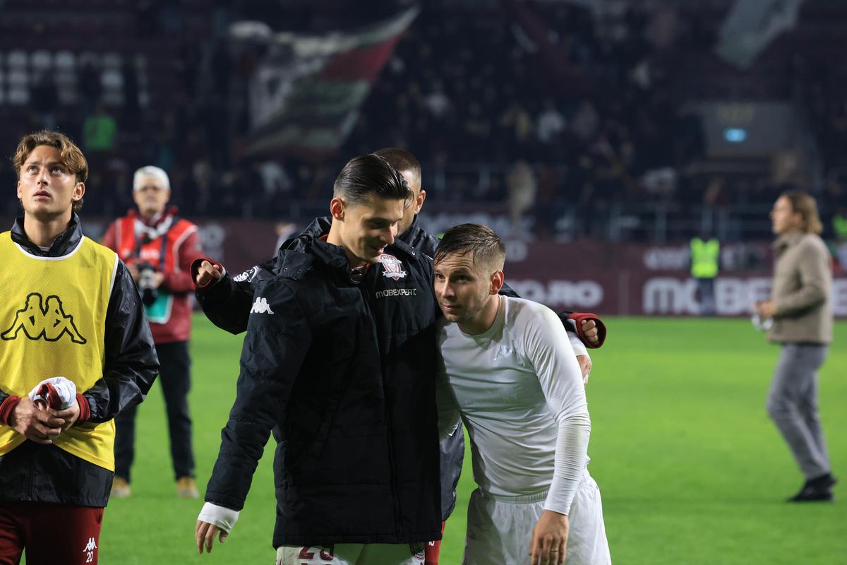 Dobre a marcat o „dublă” în Rapid - Corvinul și i-a pus gând rău rivalei FCSB