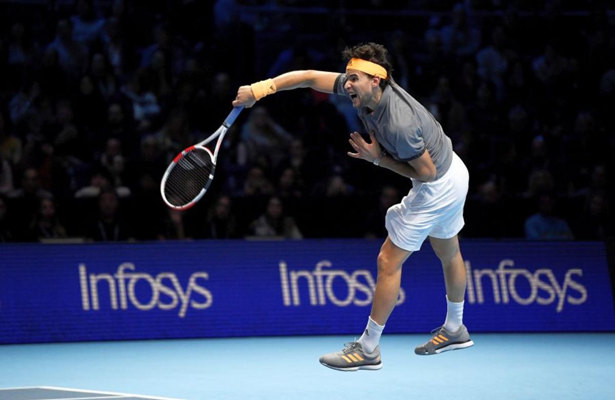 VIDEO+FOTO Finala Turneului Campionilor: Stefanos Tsitsipas l-a învins pe Dominic Thiem, după un meci de poveste