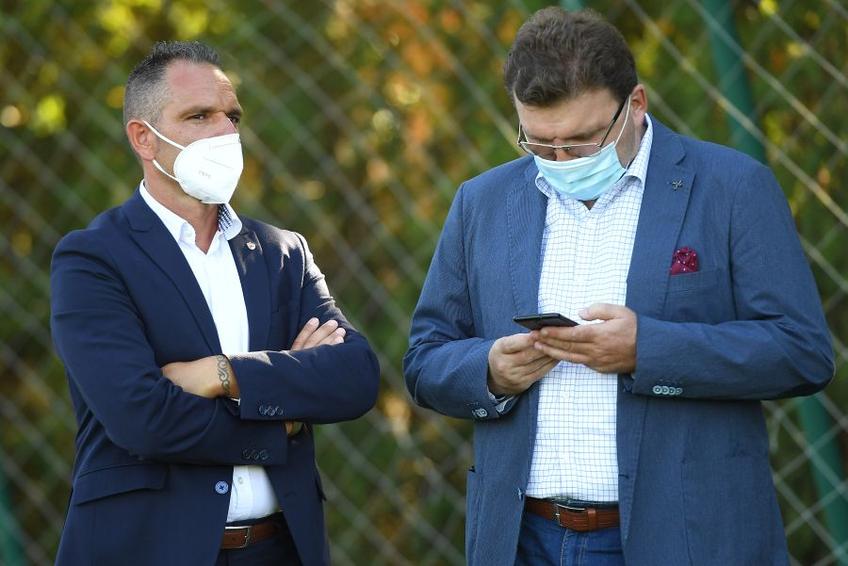 Dorin Șerdean (în dreapta), alături de Pablo Cortacero