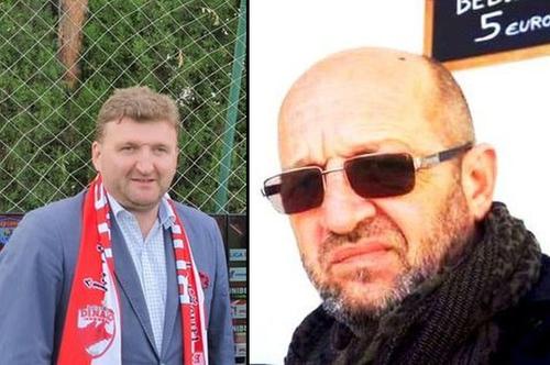 Dorin Șerdean (stânga) și Toma Săpașu
