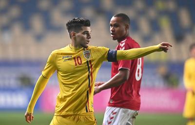 ROMÂNIA U21 - DANEMARCA U21 1-1. Căpitanul Ianis Hagi dă asigurări după calificarea la EURO: „Cu siguranță nu vom dezamăgi, am făcut țara mândră!”