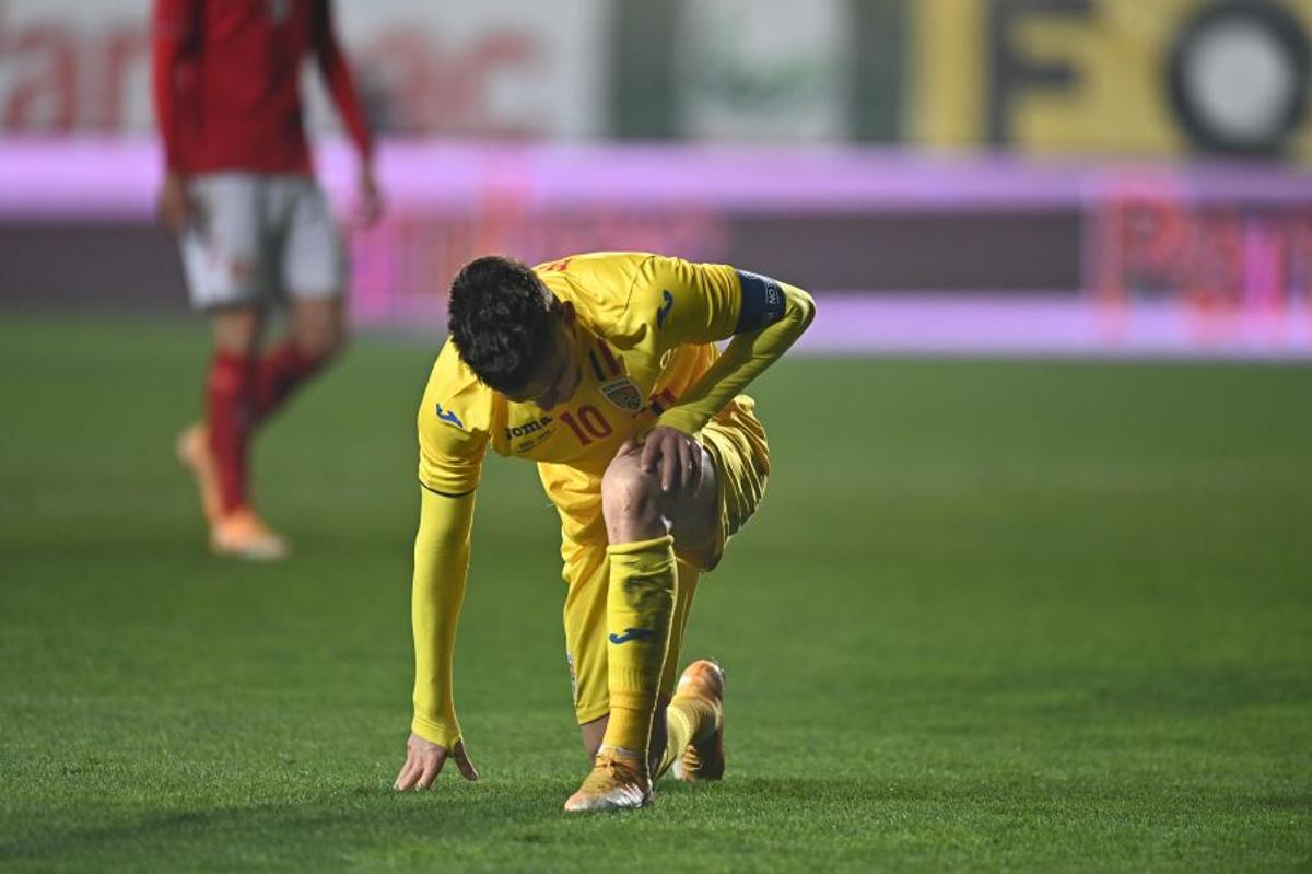 ROMÂNIA U21 - DANEMARCA U21 1-1. Căpitanul Ianis Hagi dă asigurări după calificarea la EURO: „Cu siguranță nu vom dezamăgi, am făcut țara mândră!”