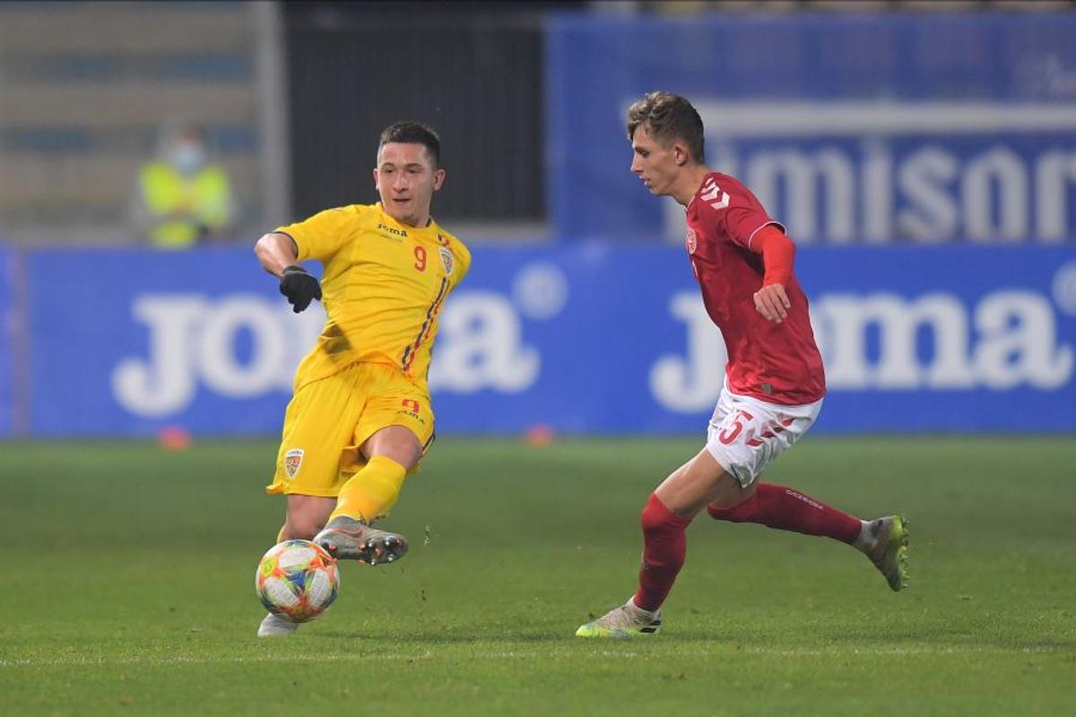ROMÂNIA U21 - DANEMARCA U21. Danezii au deschis scorul după un penalty văzut doar de „centralul” georgian!