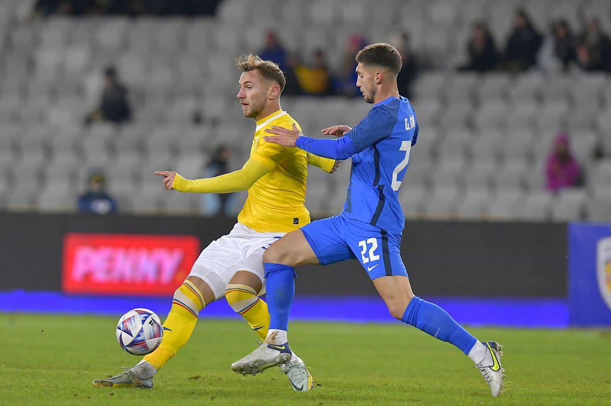 „Vinclul” lui Drăguș nu salvează România, penibilă o repriză în fața Sloveniei!