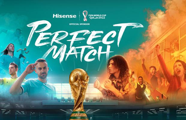 Hisense dezvăluie campania „Meciul perfect” pentru FIFA World Cup Qatar 2022