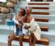 Anouska Santos (dreapta), iubita lui Luke Shaw