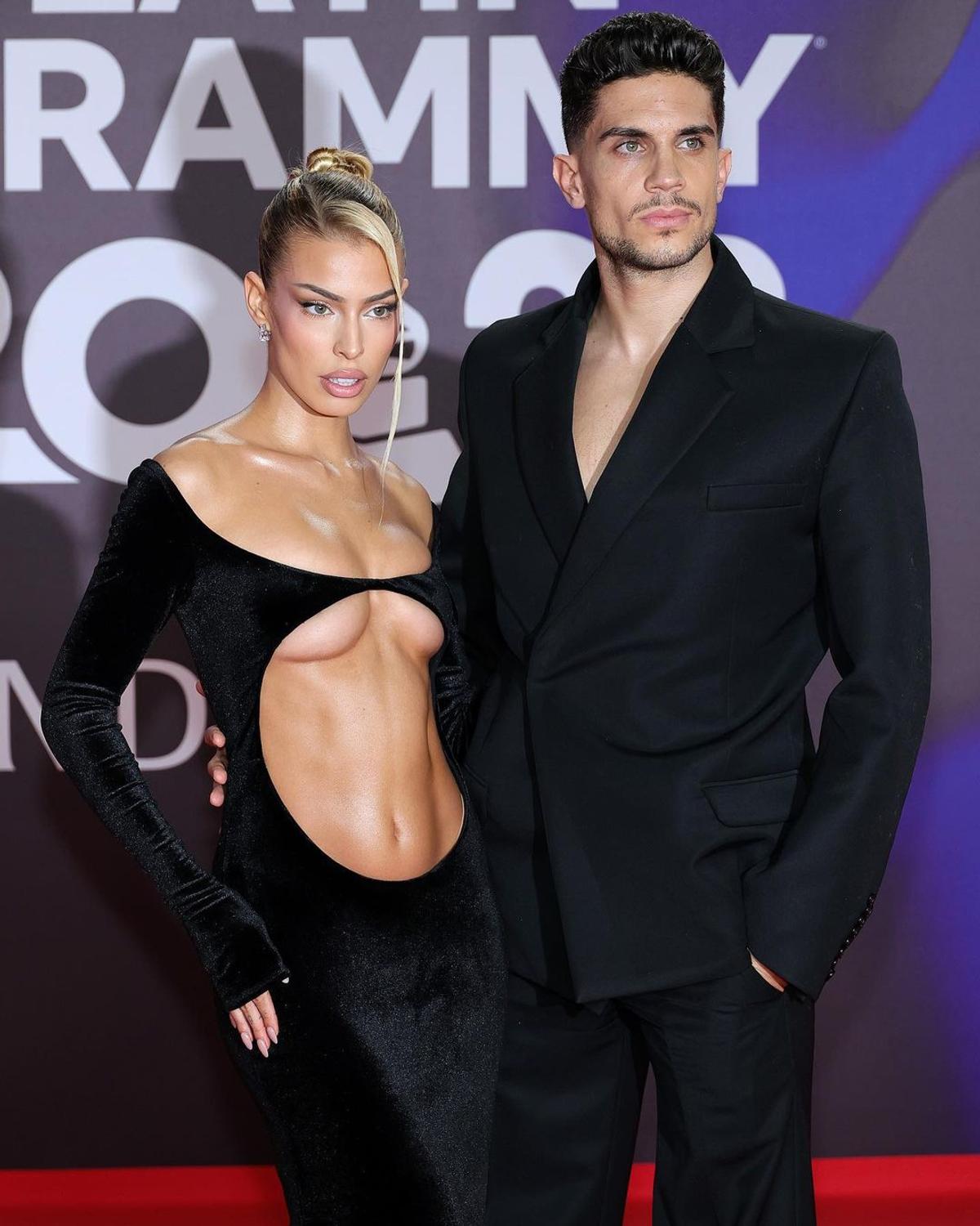 Marc Bartra și Jessica Goicoechea