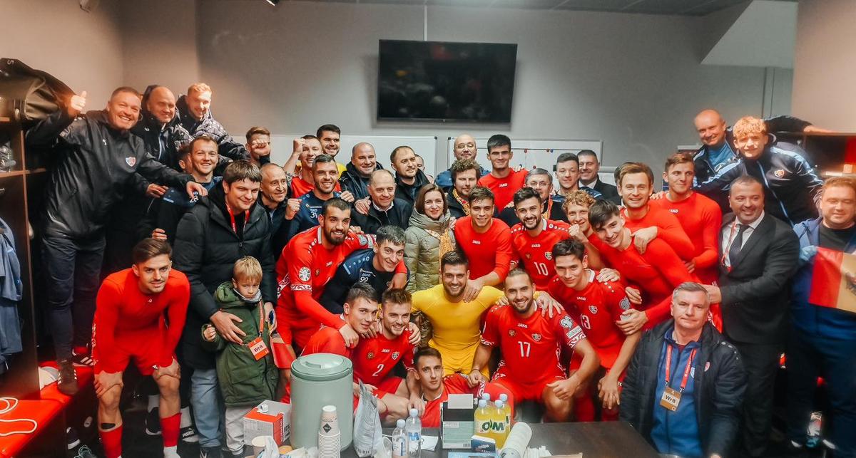 Maia Sandu la Moldova - Albania
