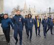 „Tricolorii” au ieșit la plimbare prin Budapesta, cu o zi înainte de Israel - România (foto: Raed Krishan/GSP)