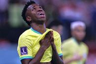 Panică la Real Madrid! Vinicius a ieșit accidentat din meciul Columbia - Brazilia!