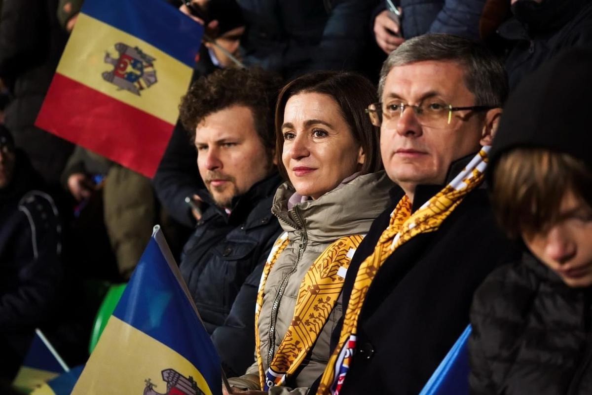 Maia Sandu la Moldova - Albania