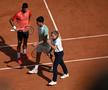 Novak Djokovic și Carlos Alcaraz în timpul semifinalei de la Roland Garros FOTO Imago Images