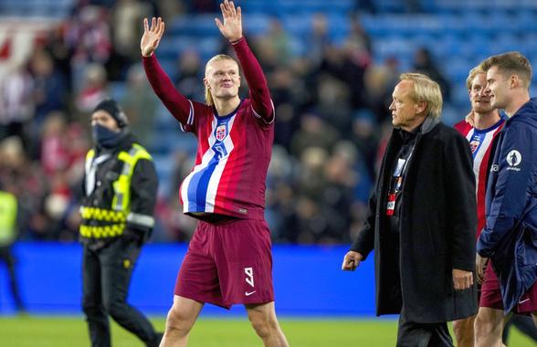 Erling Haaland a marcat un „hattrick” și Norvegia promovează în primul eșalon din Liga Națiunilor