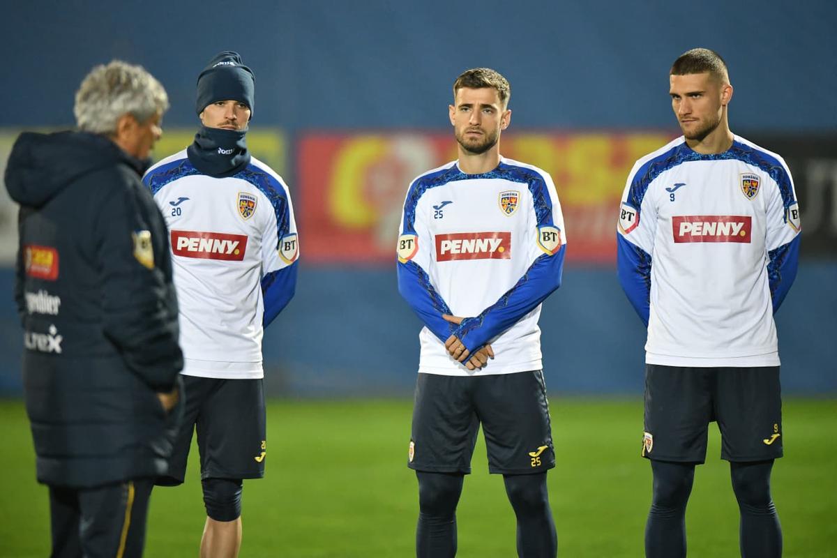 Antrenament România înainte de San Marino