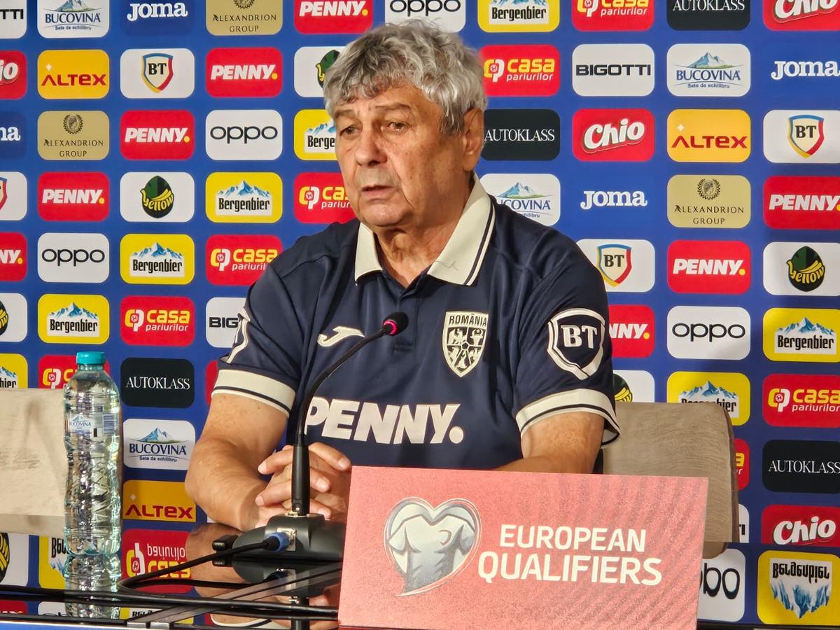 Mircea Lucescu, conferință de presă înainte de România - San Marino