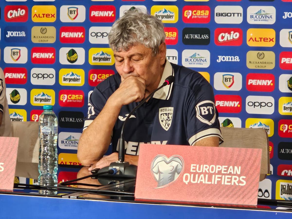 Mircea Lucescu, conferință de presă înainte de România - San Marino