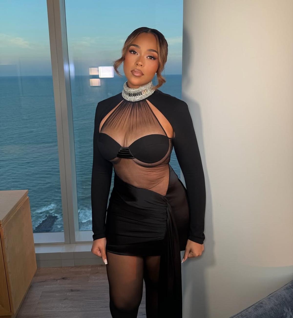 Jordyn Woods, iubita lui Karl-Anthony Towns, starul echipei New York Knicks. Foto: Instagram