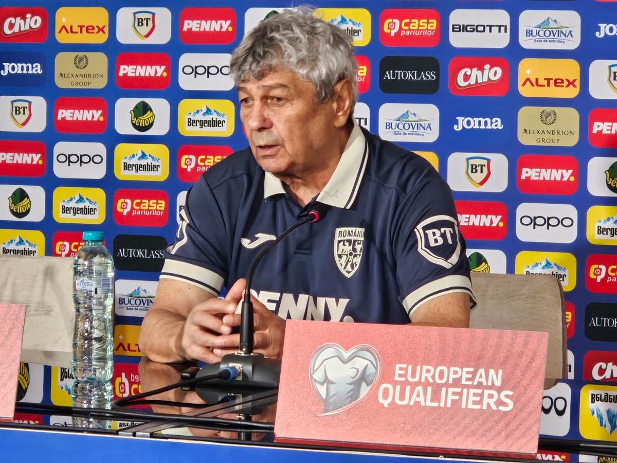 Mircea Lucescu, conferință de presă înainte de România - San Marino