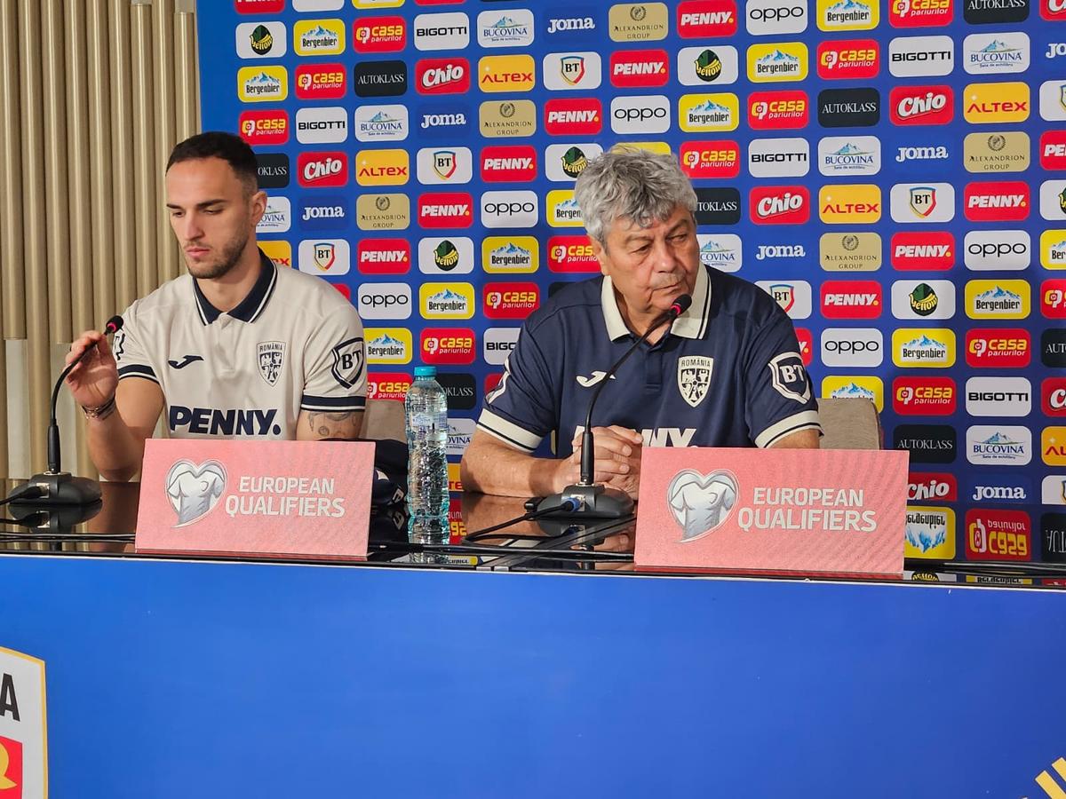 Lucescu a făcut praf doi „tricolori”, apoi s-a enervat și a plecat din conferință: „Mă tot frecați! Nici măcar nu l-am mai văzut”