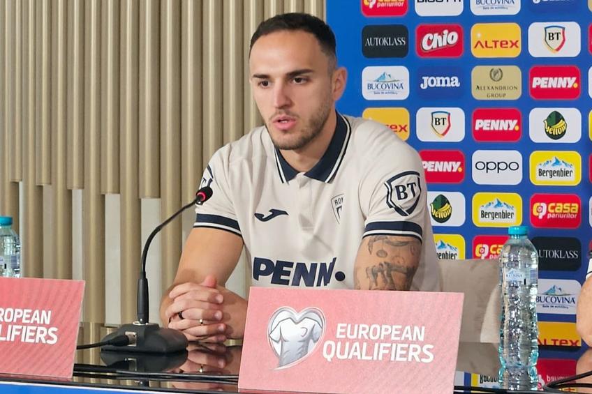 Virgil Ghiță, la conferința de presă premergătoare duelului dintre România și San Marino // FOTO: GSP.ro