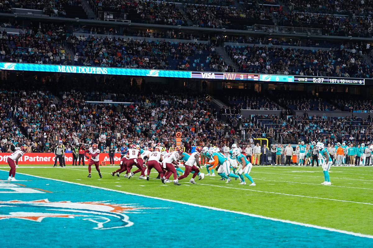 Stadionul „Santiago Bernabeu” a găzduit în weekend primul meci NFL din istorie disputat în Spania
