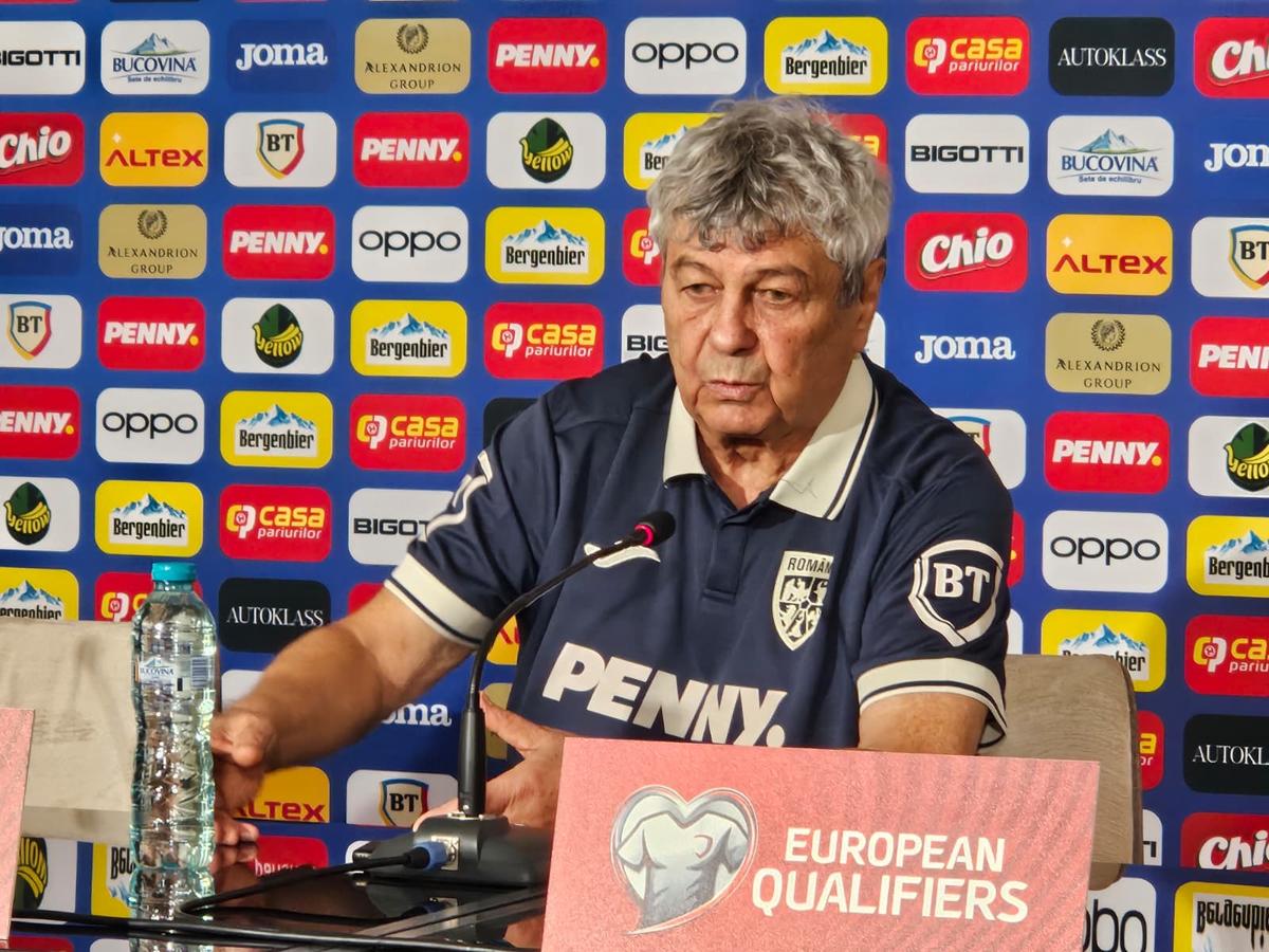 Lucescu a făcut praf doi „tricolori”, apoi s-a enervat și a plecat din conferință: „Mă tot frecați! Nici măcar nu l-am mai văzut”