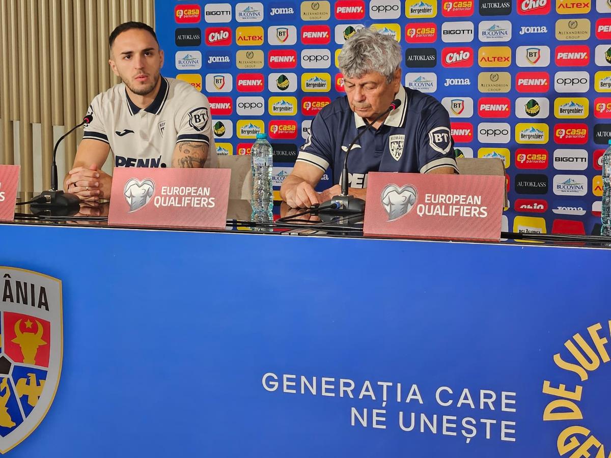 Mircea Lucescu, conferință de presă înainte de România - San Marino