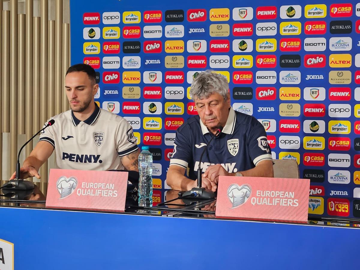 Lucescu a făcut praf doi „tricolori”, apoi s-a enervat și a plecat din conferință: „Mă tot frecați! Nici măcar nu l-am mai văzut”