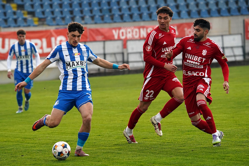 FC Botoșani a câștigat amicalul cu Poli Iași, scor 2-1. Foto: Ovidiu Minea (GSP)