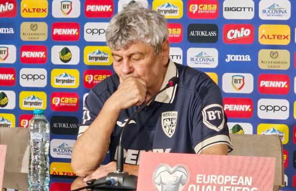 Lucescu a făcut praf doi „tricolori”, apoi s-a enervat și a plecat din conferință: „Mă tot frecați! Nici măcar nu l-am mai văzut”
