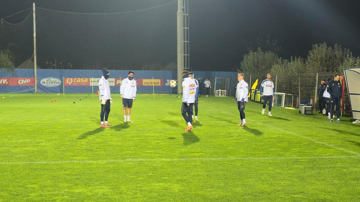 Antrenament România înainte de San Marino